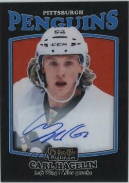Carl Hagelin [Rainbow Black Autograph] #R-39