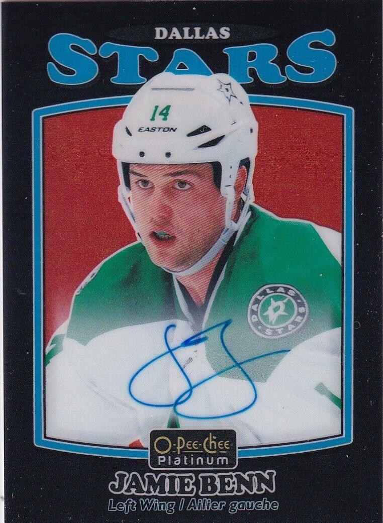 Jamie Benn [Rainbow Black Autograph] #R-19