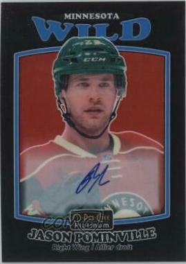 Jason Pominville [Rainbow Black Autograph] #R-28