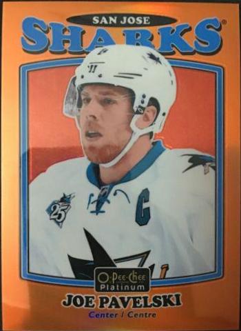 Joe Pavelski [Rainbow Orange] #R-55