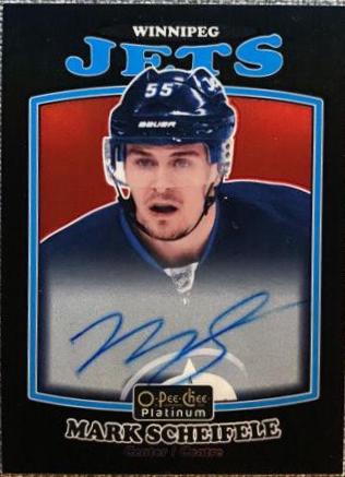 Mark Scheifele [Rainbow Black Autograph] #R-18