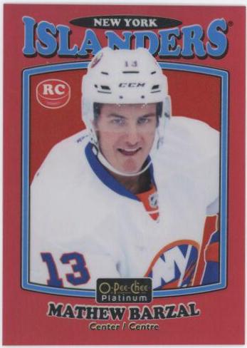 Mathew Barzal [Rainbow Red] #R-80