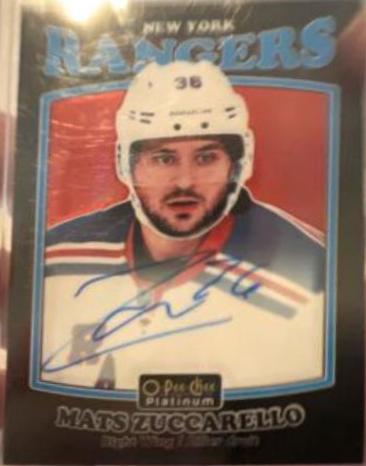 Mats Zuccarello [Rainbow Black Autograph] #R-38