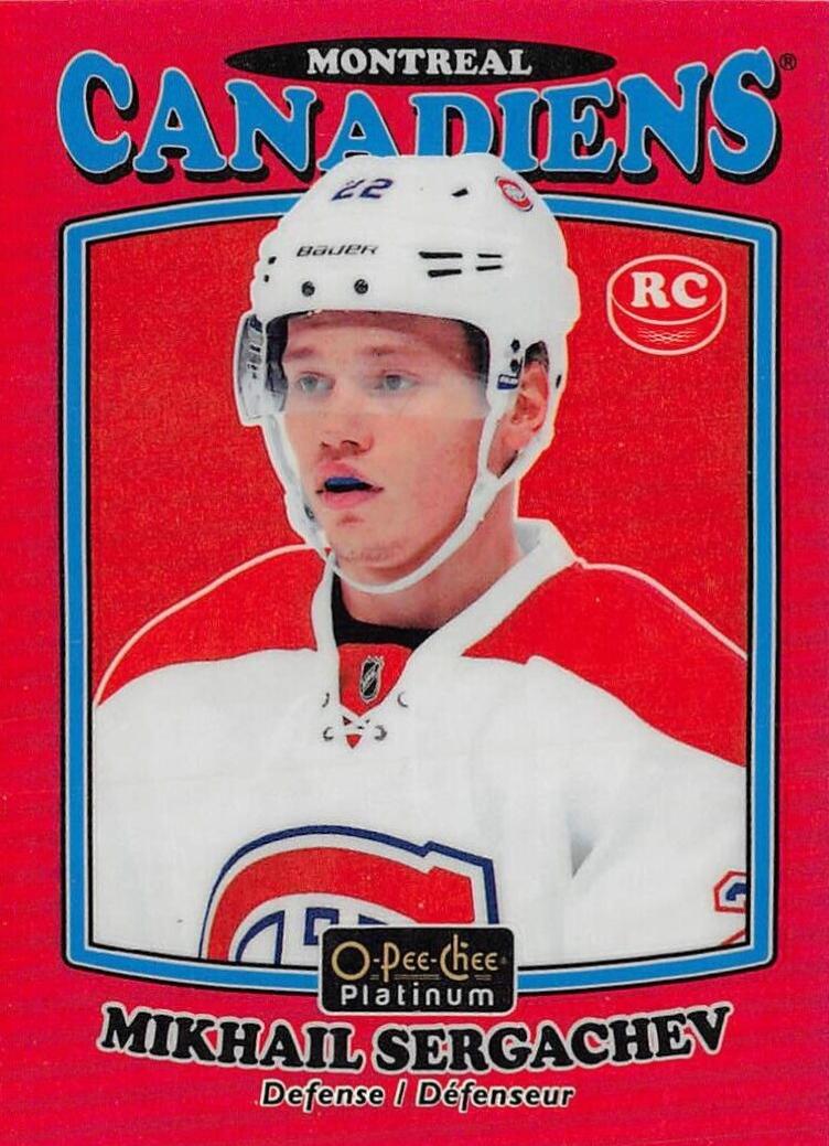 Mikhail Sergachev [Rainbow Red] #R-74