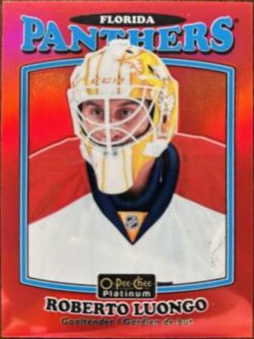 Roberto Luongo [Rainbow Red] #R-31