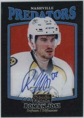 Roman Josi [Rainbow Black Autograph] #R-29