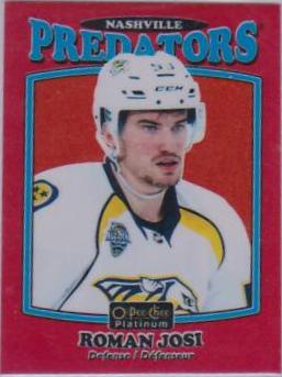 Roman Josi [Rainbow Red] #R-29