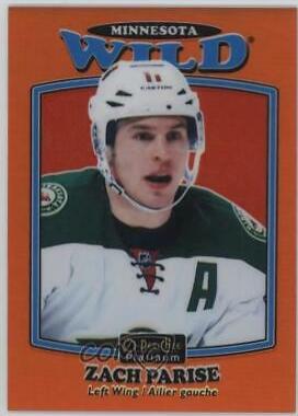 Zach Parise [Rainbow Orange] #R-50