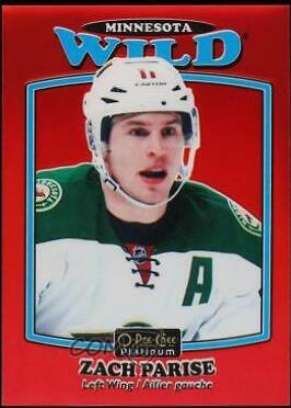 Zach Parise [Rainbow Red] #R-50