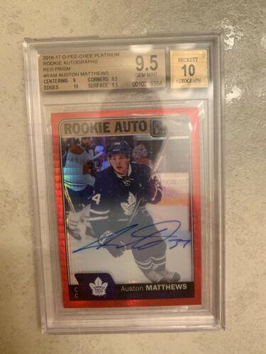 Auston Matthews [Red Prism] #R-AM