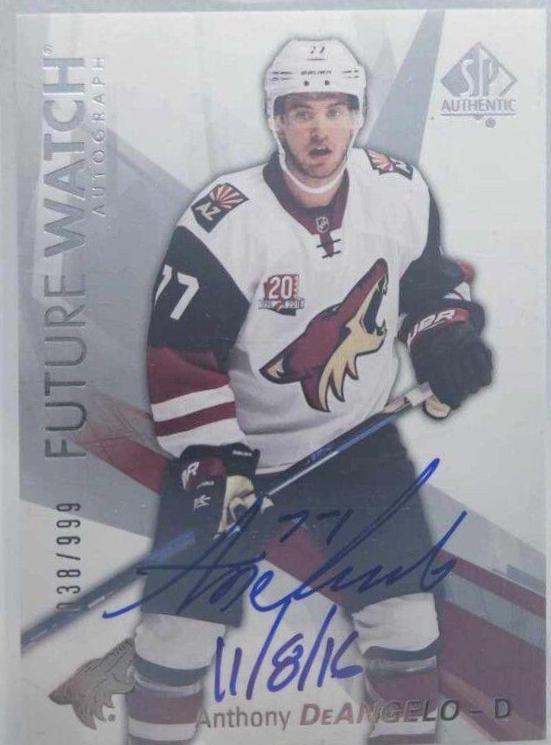 Anthony DeAngelo [Autograph Inscribed] #172