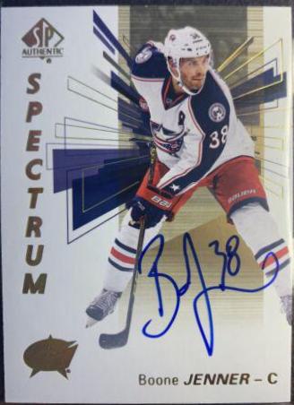 Boone Jenner [Autograph Spectrum] #47
