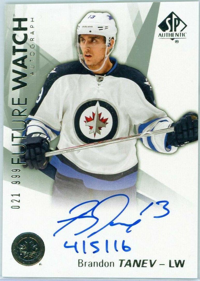 Brandon Tanev [Autograph Inscribed] #193