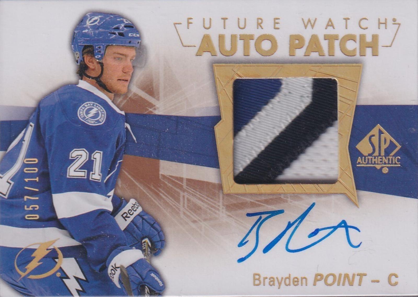 Brayden Point [Limited Patch Autograph] #160