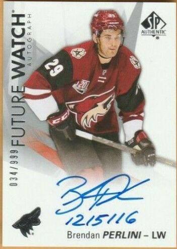 Brendan Perlini [Autograph Inscribed] #186