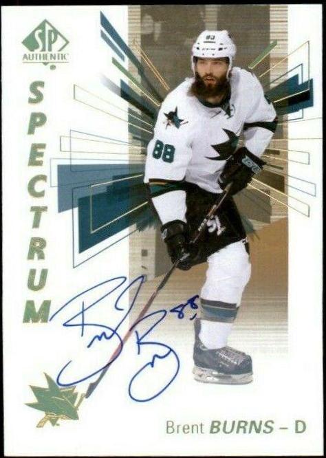 Brent Burns [Autograph Spectrum] #88