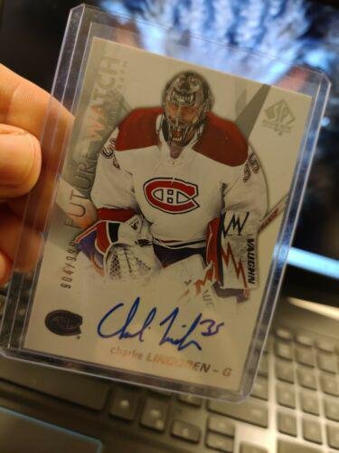 Charlie Lindgren [Autograph] #117
