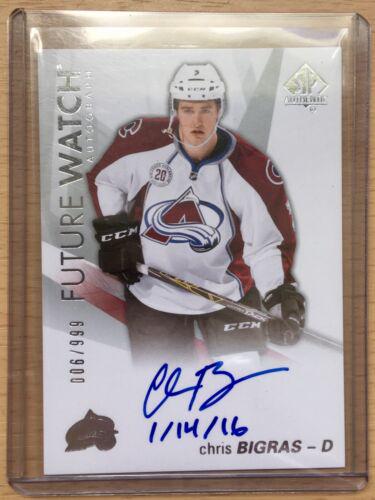 Chris Bigras [Autograph Inscribed] #125
