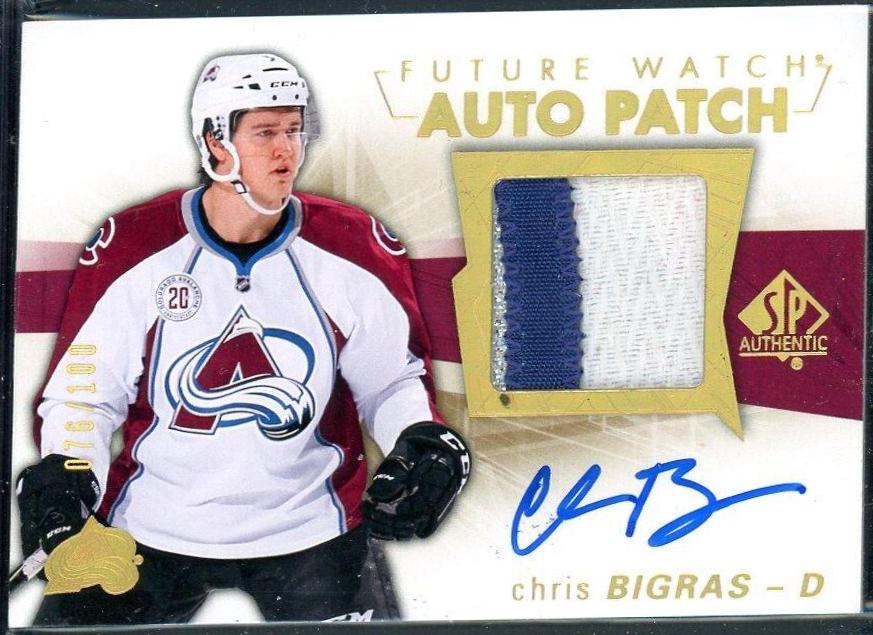 Chris Bigras [Limited Patch Autograph] #125