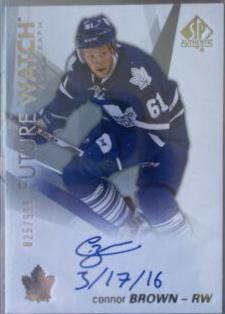 Connor Brown [Autograph Inscribed] #120
