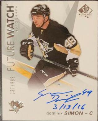 Dominik Simon [Autograph Inscribed] #122