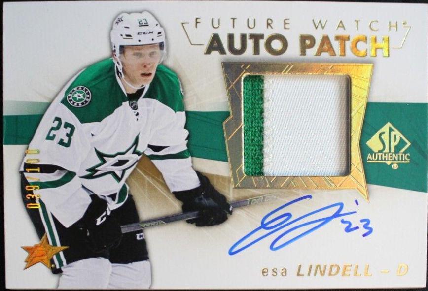 Esa Lindell [Limited Patch Autograph] #123