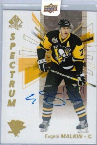 Evgeni Malkin [Autograph Spectrum] #36