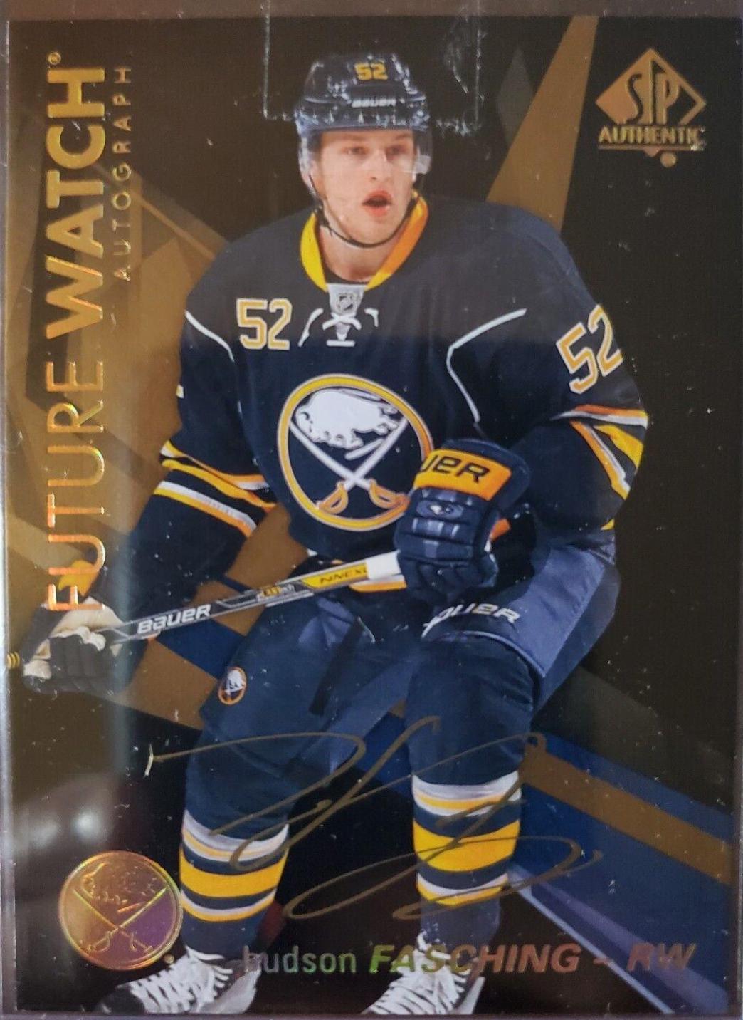 Hudson Fasching [Autograph Black Gold] #129