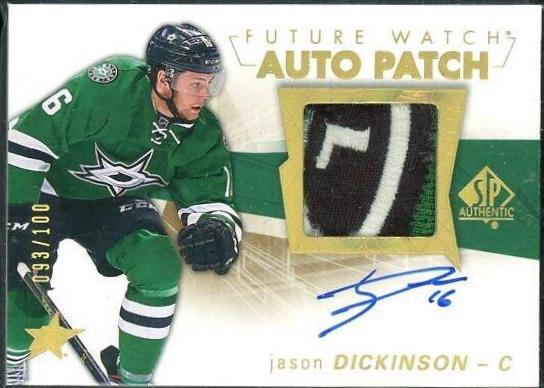 Jason Dickinson [Limited Patch Autograph] #138