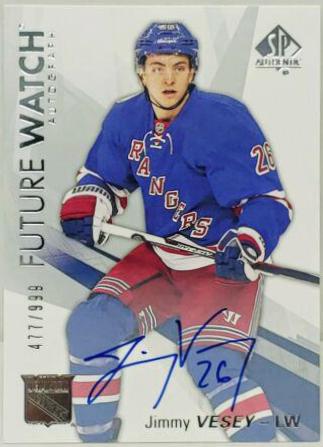 Jimmy Vesey [Autograph] #152