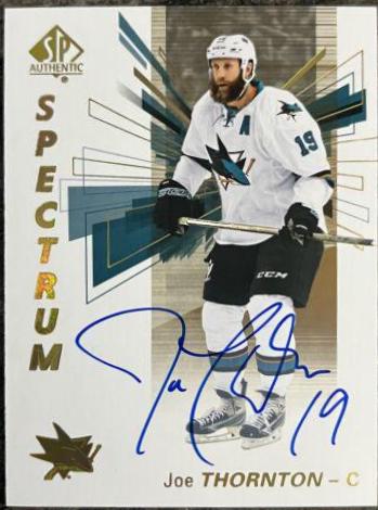 Joe Thornton [Autograph Spectrum] #32