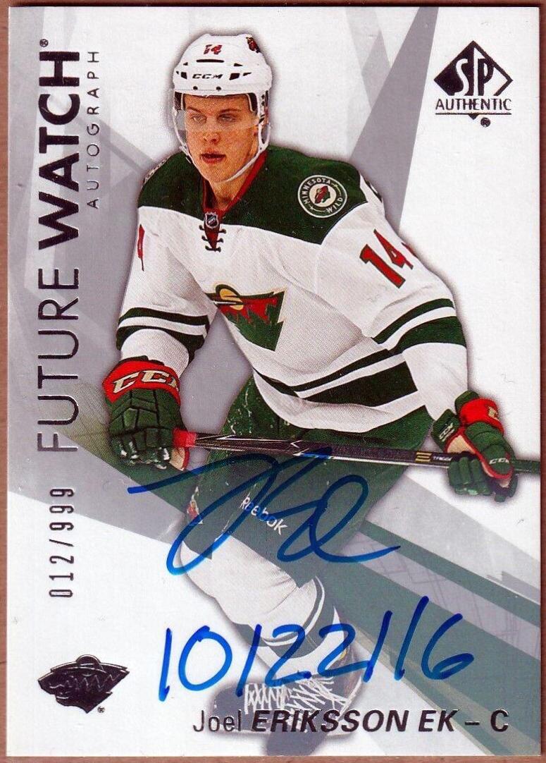 Joel Eriksson Ek [Autograph Inscribed] #155