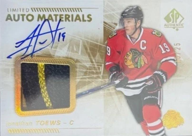 Jonathan Toews [Limited Patch Autograph] #19