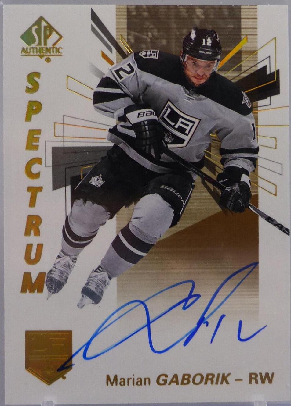 Marian Gaborik [Autograph Spectrum] #12