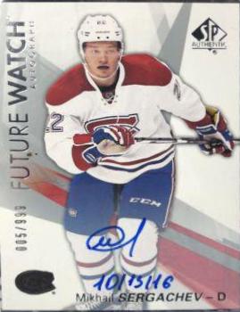 Mikhail Sergachev [Autograph Inscribed] #165