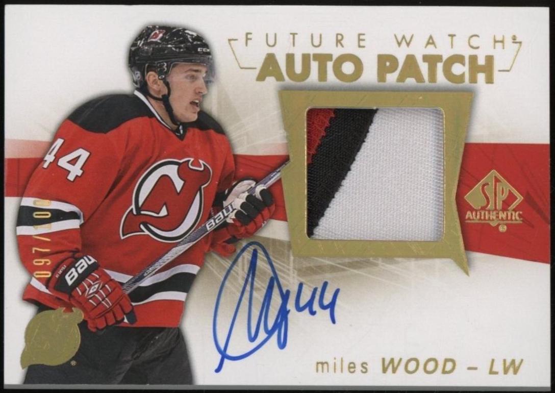 Miles Wood [Limited Patch Autograph] #145