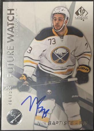 Nick Baptiste [Autograph Inscribed] #167