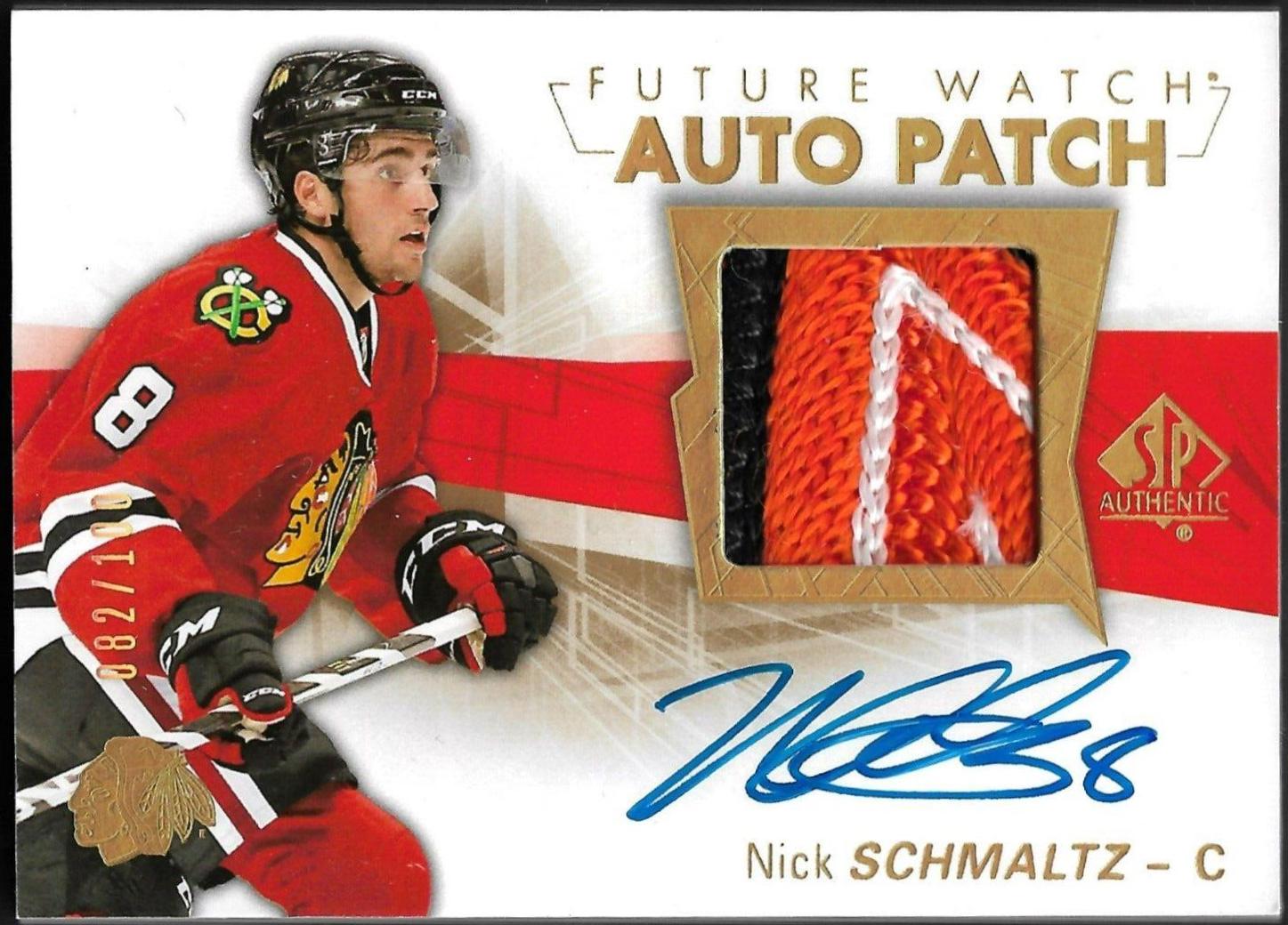Nick Schmaltz [Limited Patch Autograph] #175