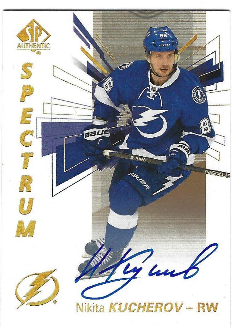 Nikita Kucherov [Autograph Spectrum] #86