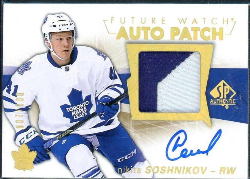 Nikita Soshnikov [Limited Patch Autograph] #135