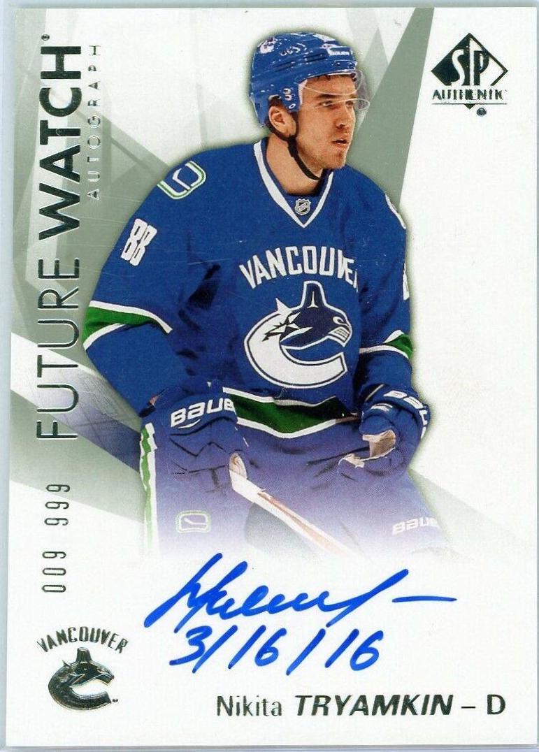 Nikita Tryamkin [Autograph Inscribed] #192