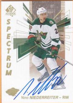 Nino Niederreiter [Autograph Spectrum] #15