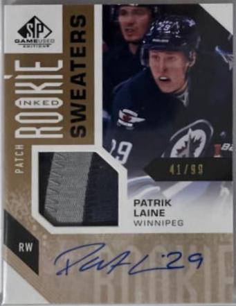 Patrik Laine [Limited Patch Autograph] #147