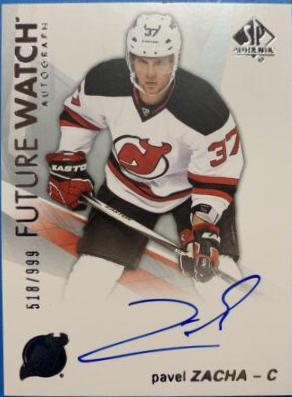 Pavel Zacha [Autograph] #134
