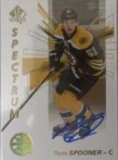 Ryan Spooner [Autograph Spectrum] #62