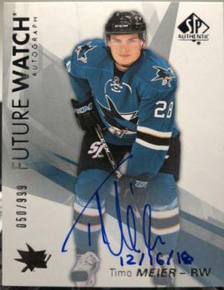 Timo Meier [Autograph Inscribed] #166
