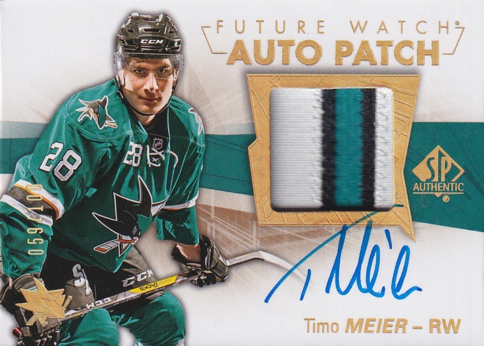 Timo Meier [Limited Patch Autograph] #166