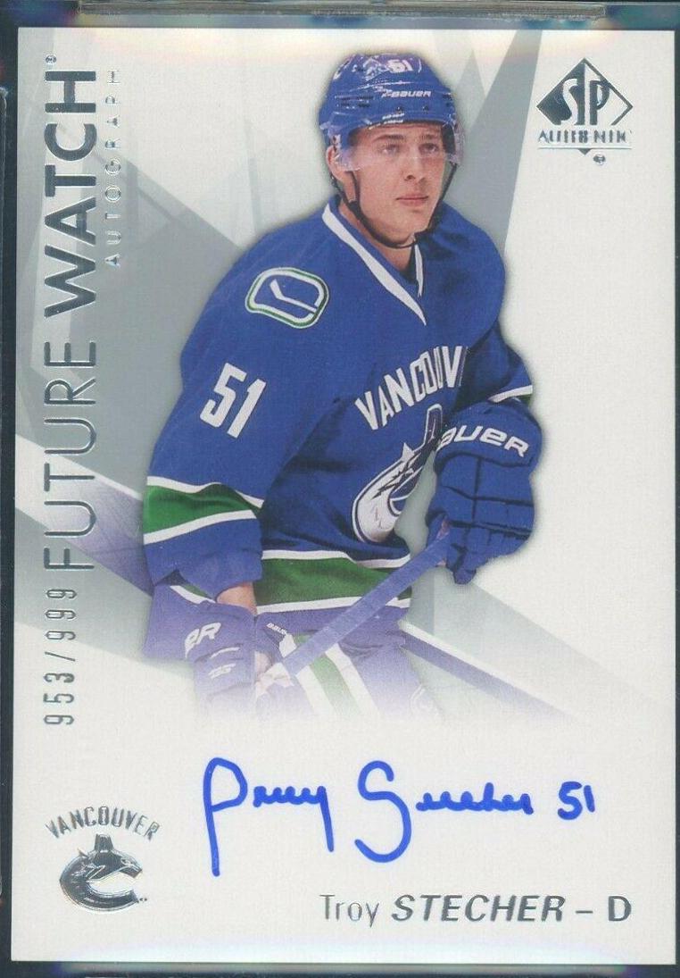 Troy Stecher [Autograph] #191