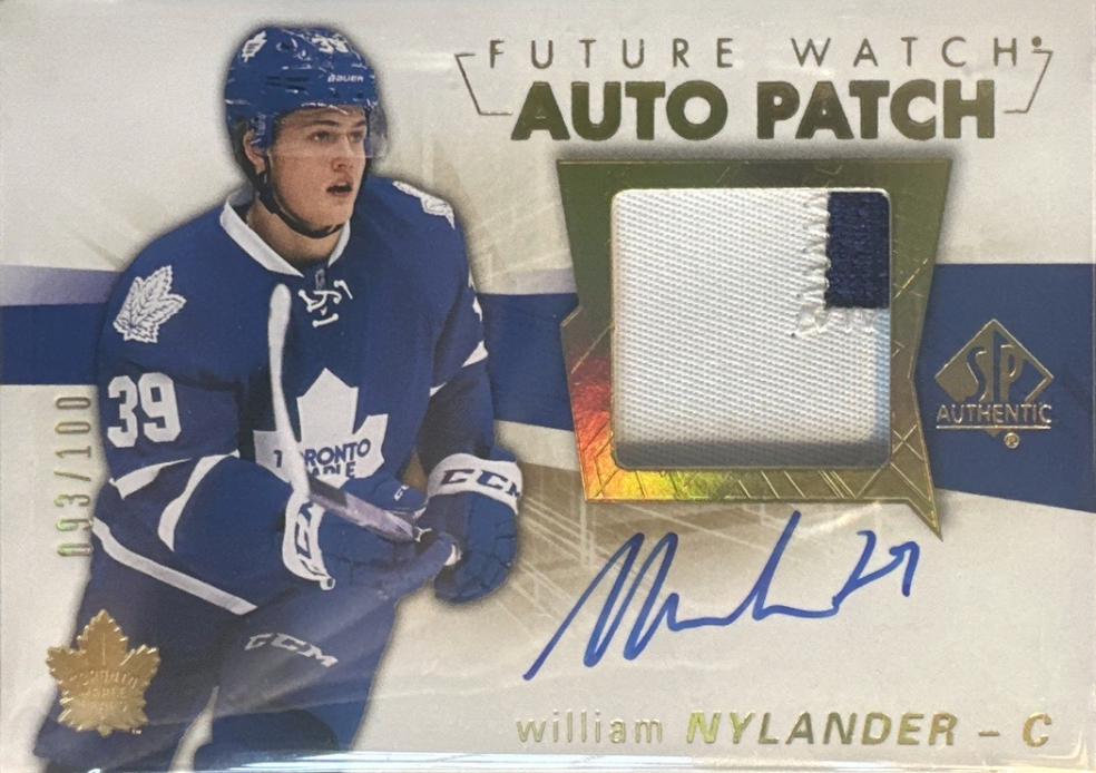 William Nylander [Limited Patch Autograph] #116