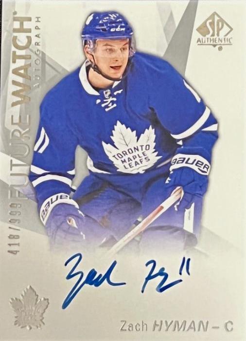 Zach Hyman [Autograph] #196